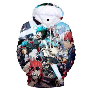 เสื้อกันหนาว เสื้อฮู้ดดี้ คอสเพลย์ My Hero Academia Bakugou Todoroki Shoto Himiko Toga