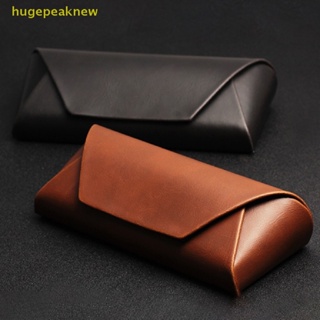 Hugepeaknew เคสหนัง สายตาสั้น สีพื้น สําหรับใส่แว่นตากันแดด