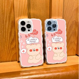 เคสป้องกันโทรศัพท์มือถือ TPU แบบใส ลายเพ้นท์ สําหรับ Apple Iphone 14 12 13pro 12 11 6 xr