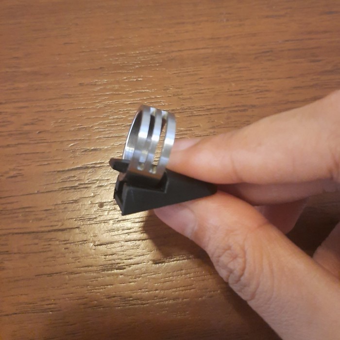 TITANIUM แหวน SIZE US 5.25 STAINLESS STEEL PREMIUM ANTI-Rust RG37