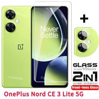 ฟิล์มกระจกนิรภัยกันรอยหน้าจอ เลนส์กล้อง ด้านหลัง สําหรับ OnePlus Nord CE 3 Lite 5G OnePlus Nord 2T CE 3 2 Lite 5G 2023 2023