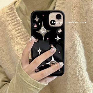 เคสโทรศัพท์มือถือ กันกระแทก ลายดาว ประดับเพชร สไตล์หวานแหวว Y2K สําหรับ Apple Iphone 14promax 13 12 11 14pro 13pro 14