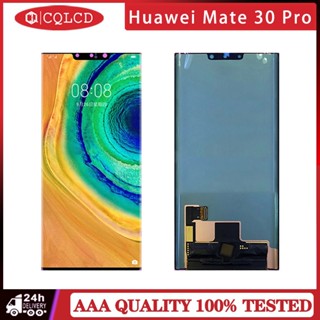 Huawei Mate 30 Pro จอแสดงผล LCD หน้าจอสัมผัส Digitizer แบบเปลี่ยน