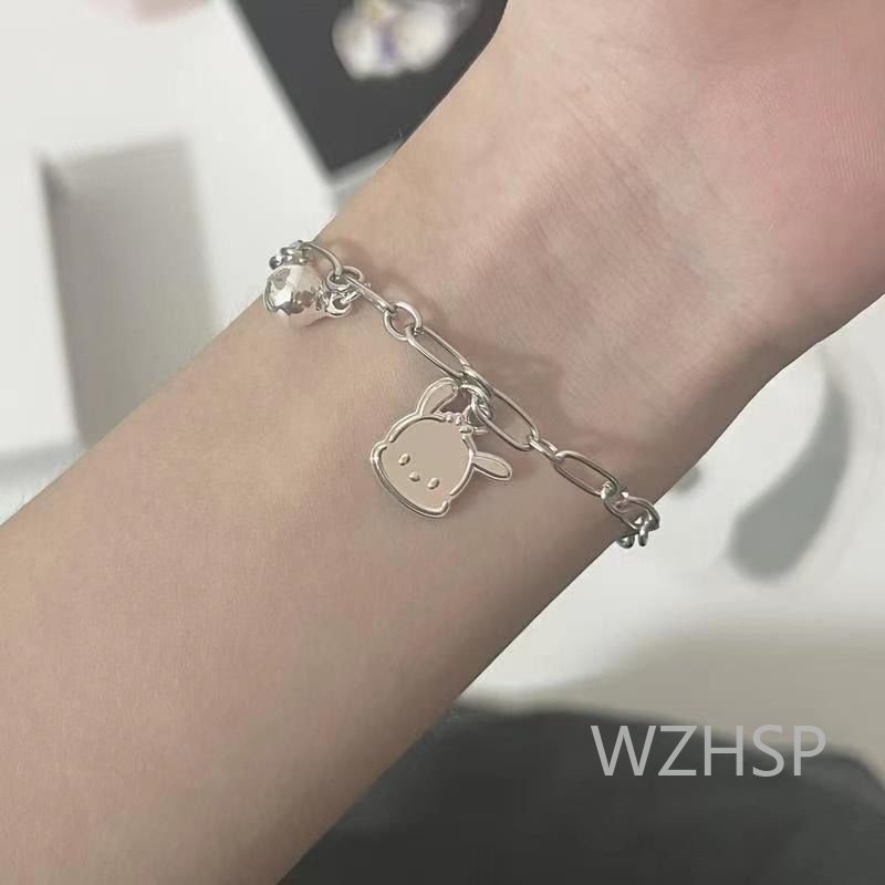 สร้อยข้อมือกระดิ่งสุนัข ปาชา สร้อยข้อมือสําหรับเด็กผู้หญิงสร้อยข้อมือหวานและน่ารักที่มีดีไซน์เฉพาะเหมาะสําหรับเพื่อนที่สุ