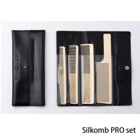 Silkomb Pro Hairdressing 4in1 ร้านตัดผมแบบพกพา Anti-Static ตัดผมหวีชุด Pro-10 & Pro-20 & Pro-30 & Pr