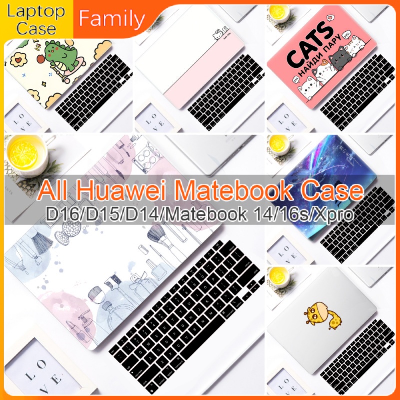 Compatible With HUAWEI MateBook D16 D15 D14 Case HUAWEI D15 Laptop Case HUAWEI D15 Laptop Covers Free TRN keyboard cover XFPQ