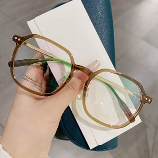 ใหม่ แว่นตาแฟชั่น TR90 กรอบวัสดุป้องกันรังสี สําหรับผู้หญิง