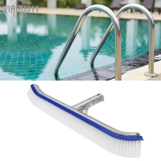 Virgo311 Swimming Pool Cleaning Brush Aluminum Handle for Wall Tiles Floors