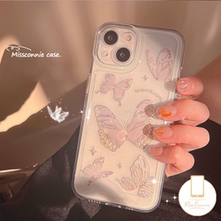 เคสโทรศัพท์มือถือ Tpu ใส แบบนิ่ม ลายผีเสื้อ สําหรับ Infinix Hot 10 20s 10t 20 9 8 10s 12i 11s 10s NFC Smart 4 5 6 Plus Hot 9 11 10 12 Play Note 12 G96 12 10 Pro 12 2023 ผ้าคลุม