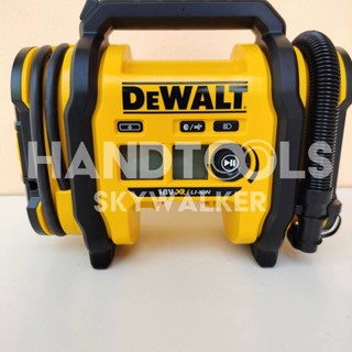 DEWALT เครื่องสูบลมไร้สาย รุ่น DCC018N-XJ ใช้งานร่วมกับแบตเตอรี่ 18V หรือ 20V Max  หรือ Flexvolt ได้ทุกรุ่น (เครื่องเปล่