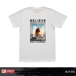 RED CHANNEL เสื้อยืด BELIEVE YOURSELF (BLR - 100% COTTON)