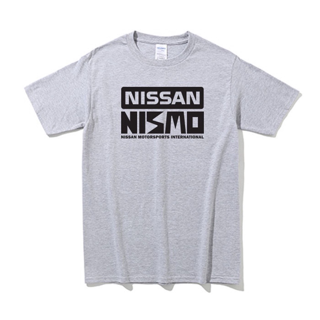 GOD ER เสื้อยืดผู้ชาย เสื้อยืดชาย 👕✨NISSAN NISMO RACING T SHIRT GTR เสื้อยืด คอกลม นิสสัน รถยนต์ ผ้า COTTON 100% SIZE M