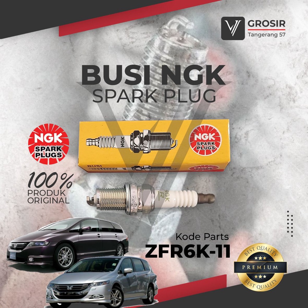 Odyssey RB1 RB3 RC 2003-2020 NGK ZFR6K-11 SPARK PLUG รถ SPARK PLUG