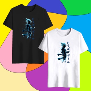 【ใหม่】T-shirt Clothing Dragon Ball Super Design Cotton (4 Size S, M, L, XL)