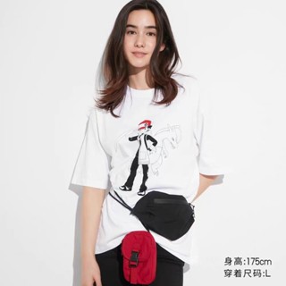 Uniqlo เสื้อยืดแขนสั้น พิมพ์ลาย Pok é mon สําหรับผู้ชาย และผู้หญิง (UT) 459570