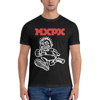 เสื้อยืด พิมพ์ลาย Mxpx Punk Rock คุณภาพสูง เหมาะกับของขวัญ สไตล์พังก์ร็อค สําหรับผู้ชาย