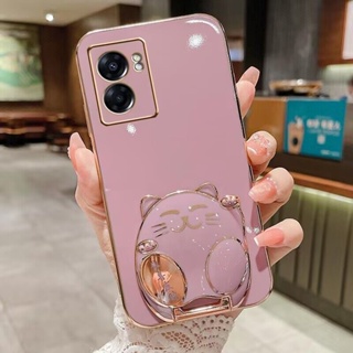 เคสโทรศัพท์ซิลิโคน TPU ลายแมวนําโชค 3d แบบยืดหยุ่น สําหรับ Vivo Y22 Y22S Y35 Vivo Y16 y02s Y83 Y85 Y02 Y16 5G