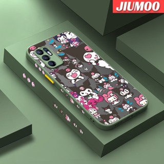 เคสโทรศัพท์ซิลิโคน แบบนิ่ม ลายการ์ตูน Sanrio Kuromi กันกระแทก บางพิเศษ สําหรับ OPPO Reno 6 4G Reno 6Z 5G