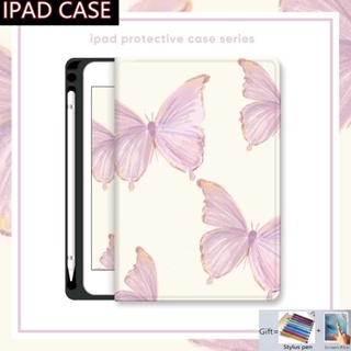 เคส กันกระแทก พร้อมช่องใส่ปากกา สําหรับ Ipad 6th 7th 8th 9th 10th Air 1st 2nd 3rd 4th 5th Mini 1 2 3 4 5 6 Gen 10 9 8 7 6 5 4 ปก