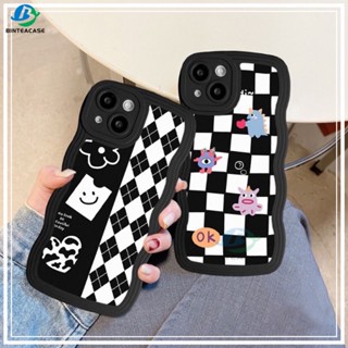 เคสโทรศัพท์มือถือ TPU ขอบโค้ง ลายสก๊อต สําหรับ OPPO A78 5G A58 A17 A57 2022 A77S A15 A16 A16K A54 A12 A5S A7 A94 A93 A3S A11k A53 A31 A52 A92 A37 F9 A1K A76 A36 5F A9 2020