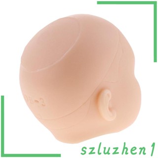 [Szluzhen1] ชุดอะไหล่หัวตุ๊กตา สเกล 1/6 สีขาว สําหรับฝึกแต่งหน้า