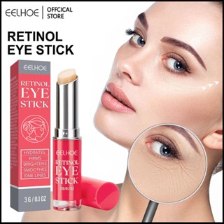 EELHOE Retinol Eye Cream Stick Anti-Aging Desalination Crow S Feet ชุ่มชื้นตาสัปดาห์-Eelhoe