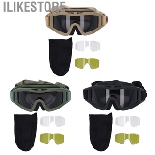 Ilikestore Windproof  HD Scratch Resistant  Stretch Fabric Design Ergonomic Frames Breathable with Storage Bag for Skiing