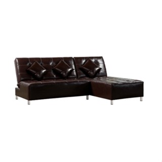 Shopping Idea-PULITO โซฟาเข้ามุม รุ่น มิซิแกน ขนาด240x200x98ซม. สีนำตาลเข้ม ฮิตติดเทรน