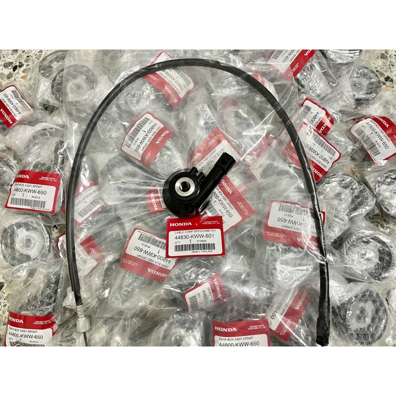 สายไมล์เวฟ110iแท้ 100% กระปุกไมล์เวฟ110i แท้ + สายไมล์เวฟ110i แท้ กระปุกไมล์แท้ศูนย์ เวฟ110i อะไหล่แ