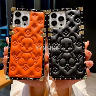 Yyn เคสโทรศัพท์มือถือ กันกระแทก ลายหมีฮิปสเตอร์ สามมิติ สําหรับ Xiaomi Redmi Note 11 Pro Note 11s Note11