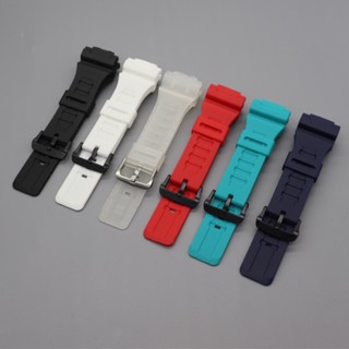 Watch Band For AQS-810 For AQS-810W For W-735H Lightweight Plastic Buckle