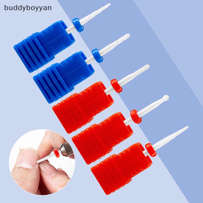 Bbth ดอกสว่านทังสเตนเซรามิก สําหรับตกแต่งเล็บไฟฟ้า 1 ชิ้น