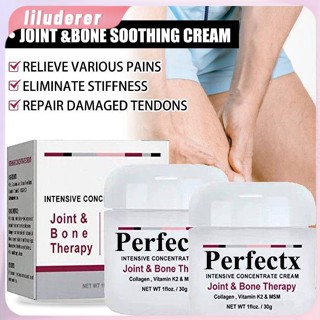 Perfectx 30G Joint &amp; Bone Therapy Cream Perfectx สารสกัดจากธรรมชาติบรรเทาอาการปวดข้อ Soothing Muscle Care Cream สำหรับจุกนมหลอก Comfy กล้ามเนื้อ HO