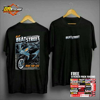 เสื้อยืด พิมพ์ลาย Honda BEAT STREET Distro ออกแบบดี เลือกลายได้ สําหรับรถจักรยานยนต์