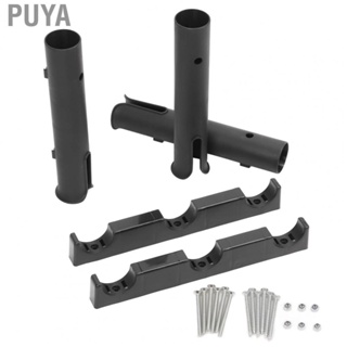 Puya Fishing Rod Holder Portable 27×31.5cm Fishing Tube 3 Rod Rack Easy To Install Eco Friendly with Accessories for  Water