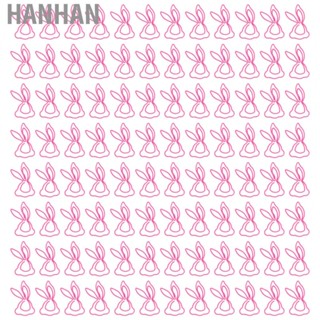 Hanhan Cute Paper Clips  Durable Metal Kids Paper Clips 100Pcs  for Study