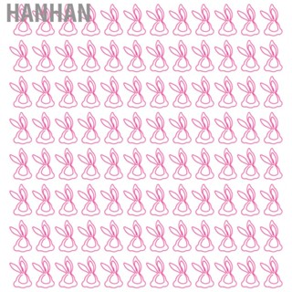 Hanhan Cute Paper Clips  Durable Metal Kids Paper Clips 100Pcs  for Study