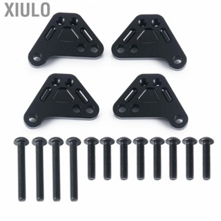 Xiulo RC Shock Towers Heighten Mount  Stable Performance Provide Balanced Driving RC Front Rear Shock Tower with Screws for RC Car