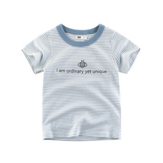 เสื้อยืดเด็กผู้ชาย 1 2 3 4 5 6 7 8 ขวบ แขนสั้น