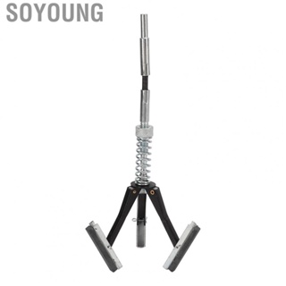 Soyoung Brake Cylinder Burnisher Hone  Knurled Wheel Brake  Tool Engine Cylinder Hone Deglazer 1 1/8in Stones  for Auto