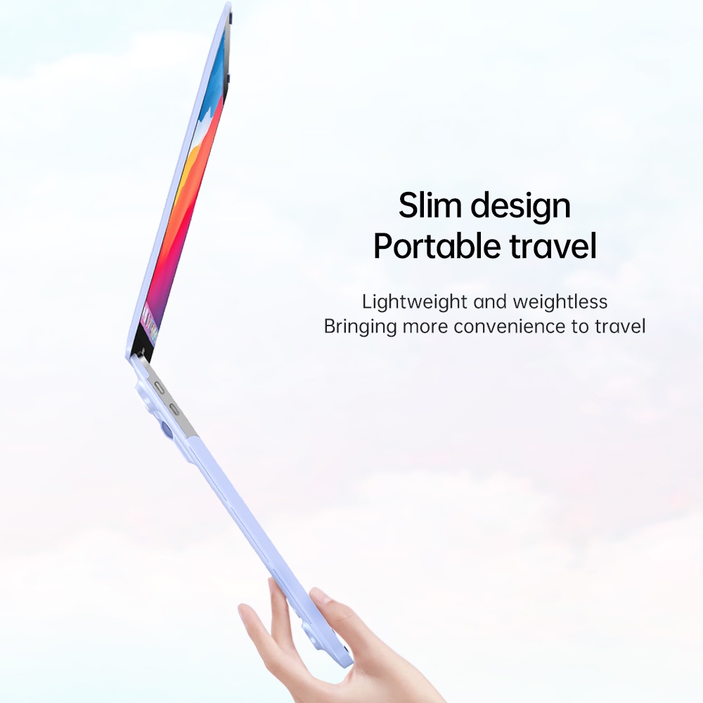 เคสโทรศัพท์มือถือ แบบใส ผิวด้าน ป้องกันลายนิ้วมือ พร้อมขาตั้ง สําหรับ Macbook Air M1 M2 2023 pro 13 14 นิ้ว A2681 A2338 A2681 A2337 Air 2020 2021