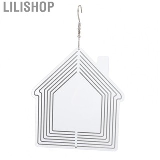 Lilishop Blank Wind Spinner Decorations DIY Sublimation Metal Wind Spinner Aluminum for Garden