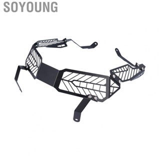 Soyoung Front Headlight Protector  Motorcycle Headlamp Guard Anticorrosion Aluminum Alloy  for Refit Replacement for ADV150 2019-2021