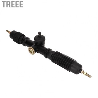 Treee Go Kart Steering Rack  Polished Power Steering Gear Rack Pinion Assy Black  for ATV for Quad Bike