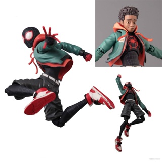 Cool ใหม่ โมเดลฟิกเกอร์ Spider-Man Across the Spider-Verse Miles Morales ข้อต่อขยับได้ ของเล่นสําหรับเด็ก