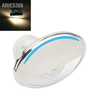 Aries306 เรือ ไฟ LED ขั้นตอน DC12V สแตนเลสสีขาวอบอุ่น IP66 กันน้ำล้างเมาท์สำหรับเรือยอชท์รถบัส RV