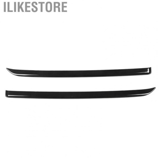 Ilikestore Bumper Corner Edge Cover Trim Glossy Black Flexible Rear Bumper Corner Protection Cover for Car