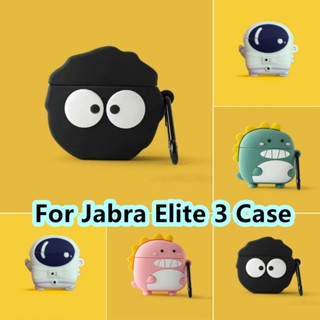 【คุณภาพสูง】เคสหูฟัง แบบนิ่ม ลายการ์ตูน สําหรับ Jabra Elite 3 Jabra Elite 3