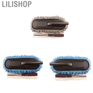 Lilishop Car Wash Brush Microfiber Soft Scratch Free Multipurpose Cleaning Mop Duster for Car Maintenance