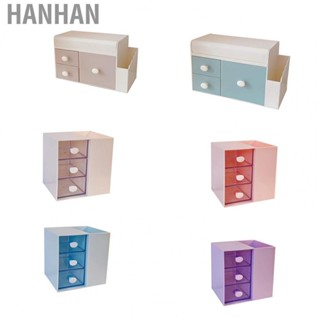 Hanhan Desktop Storage Box Drawer Design Large  Decorative Simple Dust Cover Skincare Storage Box